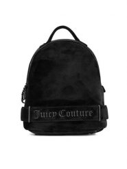 Juicy Couture Plecak BIJXT3061W5S Czarny. Czarne plecaki Juicy Couture, bez wzorów, z materiału, bez dodatków. Za 329.99 zł.