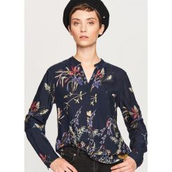 Koszula w kwiaty - Granatowy. Koszule marki Reserved. Za 69.99 zł.