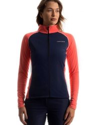 Fischer Kurtka polarowa w kolorze granatowo-czerwonym rozmiar: XXL. Czerwone kurtki FISCHER, xxl, bez wzorów, z materiału, bez kaptura. Za 170.47 zł.