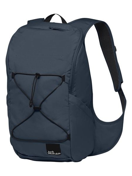 Jack Wolfskin Plecak turystyczny w kolorze granatowym - 28 x 45 x 23 cm - 14 l rozmiar: onesize. Niebieskie plecaki Jack Wolfskin, bez wzorów, z materiału, bez dodatków. Za 189.29 zł.