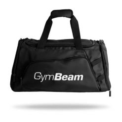 Torba sportowa z kieszenią na buty 50 L Core. Czarne torby podróżne GYMBEAM, bez wzorów, z poliesteru, na ramię, duże. Za 230.90 zł.