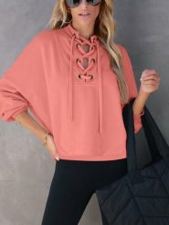 LA Angels Bluza w kolorze jasnoróżowym rozmiar: M. Różowe bluzy LA Angels, m, bez wzorów, bez ramiączek, bez kaptura. Za 140.20 zł.