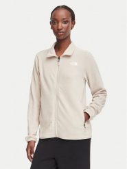 The North Face Polar Glacier NF0A8D2F Beżowy jasny Regular Fit. Brązowe bluzy z polaru The North Face, l, bez wzorów, z polaru. Za 399.99 zł.
