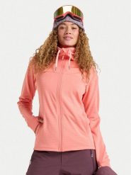 Roxy Bluza techniczna Vertere Full Zip ERJFT04974 Pomarańczowy Regular Fit. Brązowe bluzy bez kaptura Roxy, na zimę, l, bez wzorów, z syntetyku, bez kaptura, narciarskie. Za 219.99 zł.
