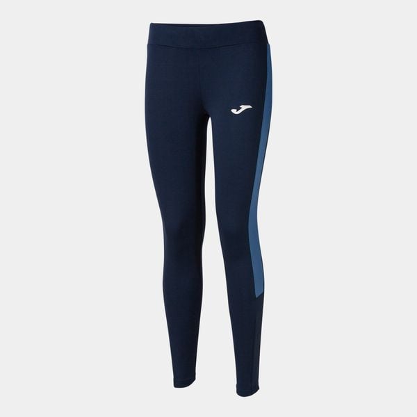 Legginsy do biegania damskie Joma Eco championship długie. Niebieskie legginsy Joma, bez wzorów, sportowe, długie. Za 227.90 zł.