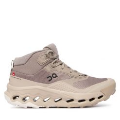 Trekkingi On. Brązowe buty trekkingowe On, bez zapięcia. Za 1,039.00 zł.