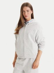 Tommy Hilfiger Bluza UW0UW06093 Szary Regular Fit. Szare bluzy Tommy Hilfiger, m, bez wzorów, z bawełny, bez ramiączek, bez kaptura. Za 329.99 zł.