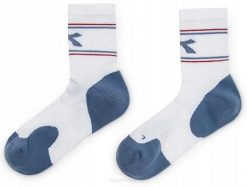 Skarpety tenisowe Diadora Socks Court. Białe skarpetki Diadora, bez wzorów, z elastanu. Za 42.99 zł.