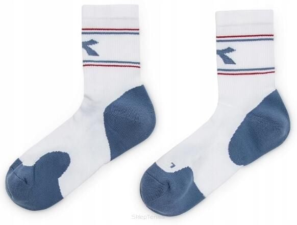 Skarpety tenisowe Diadora Socks Court. Białe skarpetki Diadora, bez wzorów, z elastanu. Za 42.99 zł.