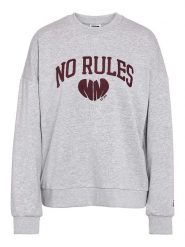 Noisy may Bluza "Soco" w kolorze jasnoszarym rozmiar: XL. Szare bluzy bez kaptura Noisy May, xl, bez wzorów, bez kaptura. Za 92.64 zł.