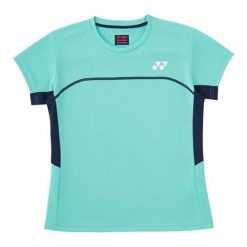 Koszulka sportowa damska Yonex CT2072626CM. Zielone t-shirty sportowe YONEX, l, bez wzorów, z materiału, bez ramiączek. Za 287.00 zł.