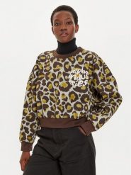 Alpha Industries Bluza 148030C Brązowy Regular Fit. Brązowe bluzy Alpha Industries, m, bez wzorów, z bawełny, bez kaptura. Za 249.99 zł.