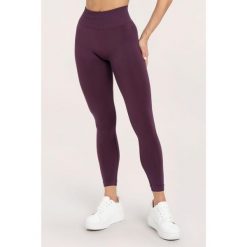 Legginsy fitness damskie Gym Glamour flexible 2.0. Niebieskie legginsy GYM GLAMOUR, bez wzorów, glamour. Za 169.99 zł.