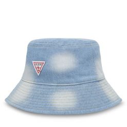 Kapelusz Guess. Niebieskie kapelusze Guess, z aplikacjami. Za 159.99 zł.