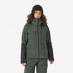 Kurtka skiturowa damska Wedze Wilder. Brązowe kurtki narciarskie SIMOND, na zimę, m, bez wzorów, z materiału, bez kaptura, narciarskie. Za 849.99 zł.