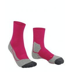 Skarpetki damskie Falke RU3 Comfort. Czerwone skarpetki Falke, bez wzorów, z elastanu. Za 101.00 zł.