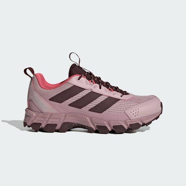 Buty trekkingowe Terrex Rockadia. Fioletowe buty trekkingowe adidas, bez wzorów, z gumy, bez zapięcia, trekkingowe. Za 255.50 zł.
