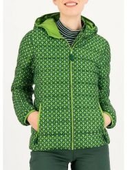 Blutsgeschwister Kurtka pikowana "Luft und Liebetalk" w kolorze zielonym rozmiar: M. Zielone kurtki Blutsgeschwister, m, bez wzorów, z puchu, klasyczne, bez kaptura. Za 235.50 zł.