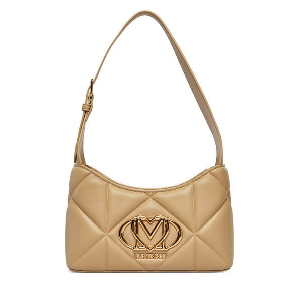 Torebka LOVE MOSCHINO. Brązowe torebki klasyczne Love Moschino, bez wzorów, klasyczne, bez dodatków. Za 616.99 zł.