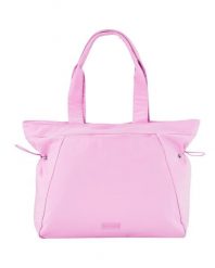 Torba shopper WINGS SOLENNE 14L pojemna PINK. Czerwone torby na laptopa Wings, bez wzorów, z materiału. Za 109.90 zł.