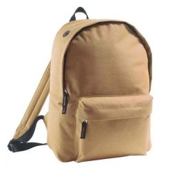 Plecak Rider Plain. Brązowe plecaki SOL'S, bez wzorów, bez dodatków. Za 46.99 zł.