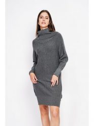 William de Faye Sukienka dzianinowa w kolorze szarym rozmiar: 42. Szare sukienki William de Faye, na co dzień, bez wzorów, z dzianiny, klasyczne, bez kołnierzyka, bez ramiączek, mini, proste. Za 130.99 zł.