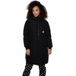 Damska wodoodporna kurtka outdoorowa Protest Adorey. Czarne kurtki Protest, na zimę, bez wzorów, bez kaptura. Za 797.50 zł.