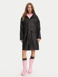 Hunter Parka Janna HARW0021242 Czarny Regular Fit. Czarne płaszcze Hunter, l, bez wzorów, z syntetyku, bez kaptura. Za 359.99 zł.
