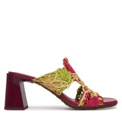 Klapki Hispanitas. Żółte klapki Hispanitas, bez wzorów, bez obcasa, bez zapięcia. Za 549.99 zł.