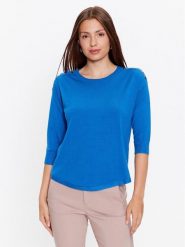Fransa Bluzka 20607204 Niebieski Regular Fit. Niebieskie bluzki Fransa, xl, bez wzorów, z wiskozy, bez kołnierzyka, bez ramiączek. Za 189.99 zł.