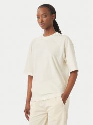 Reebok T-Shirt Reebok X Ewa Chodakowska Mila RK25977CCW Kremowy Regular Fit. Białe t-shirty Reebok, s, bez wzorów, z bawełny, bez kołnierzyka, bez ramiączek. Za 79.99 zł.