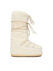 Moon Boot Śniegowce 80D1403080 Kremowy. Białe śniegowce Moon Boot, bez wzorów, z materiału, bez zapięcia. Za 1,359.00 zł.