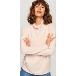 Sweter z szeroką stójką - Różowy. Swetry marki DOMYOS. W wyprzedaży za 39.99 zł.