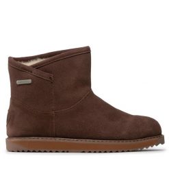 Śniegowce EMU Australia. Brązowe śniegowce Emu Australia, bez wzorów, bez zapięcia. Za 799.99 zł.