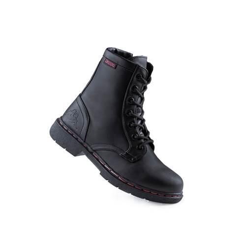 Buty do chodzenia damskie Kappa Deenish. Czerwone buty trekkingowe Kappa, bez wzorów, z gumy, za kostkę, bez zapięcia, outdoorowe. Za 165.00 zł.