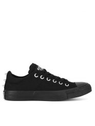 Converse Trampki Chuck Taylor All Star Ox A06493C Czarny. Czarne trampki Converse, bez wzorów, z materiału, retro, bez zapięcia. Za 279.99 zł.