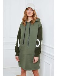 Joséfine Sukienka "Gilda" w kolorze khaki rozmiar: L. Brązowe sukienki Joséfine, l, bez wzorów, z bawełny, bez kołnierzyka, bez ramiączek, mini. Za 162.87 zł.