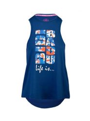 BIDI BADU Top "Rami" w kolorze granatowym rozmiar: S. Niebieskie topy BIDI BADU, s, bez wzorów, bez kołnierzyka, bez ramiączek. Za 55.95 zł.