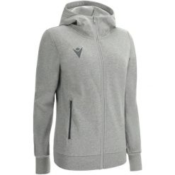 Damska bluza z kapturem Macron Drum. Szare bluzy z kapturem Macron, l, bez wzorów, z polaru, z kapturem. Za 304.50 zł.