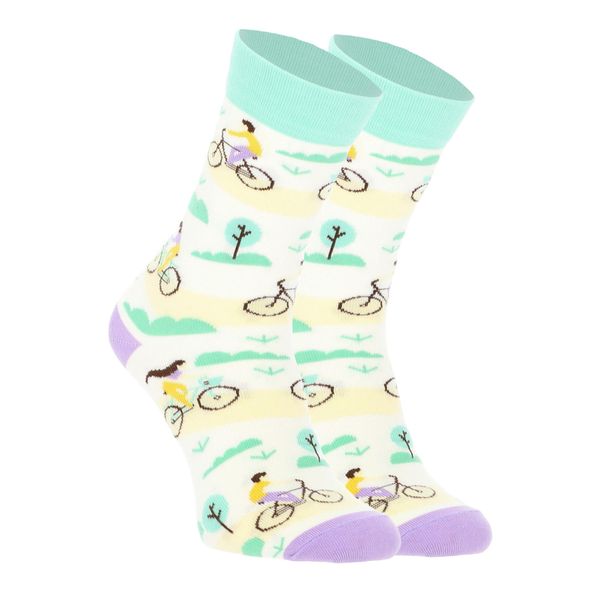 Skarpetki sportowe Keeza rowerki. Skarpetki KEEZA, bez wzorów. Za 10.00 zł.