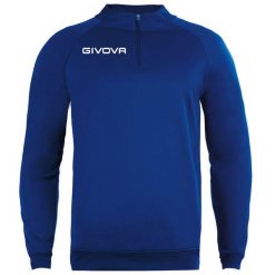 Bluza piłkarska dla dorosłych Givova Maglia Tecnica niebieska. Niebieskie bluzy Givova, s, bez wzorów, bez kaptura, do piłki nożnej. Za 87.15 zł.