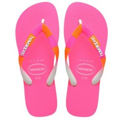Japonki basenowe damskie Havaianas Top Verano II. Czerwone japonki Havaianas, bez wzorów, sportowe. Za 72.00 zł.