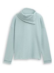 Tom Tailor Bluza w kolorze błękitnym rozmiar: L. Niebieskie bluzy Tom Tailor, l, bez wzorów, bez ramiączek, bez kaptura. Za 89.95 zł.