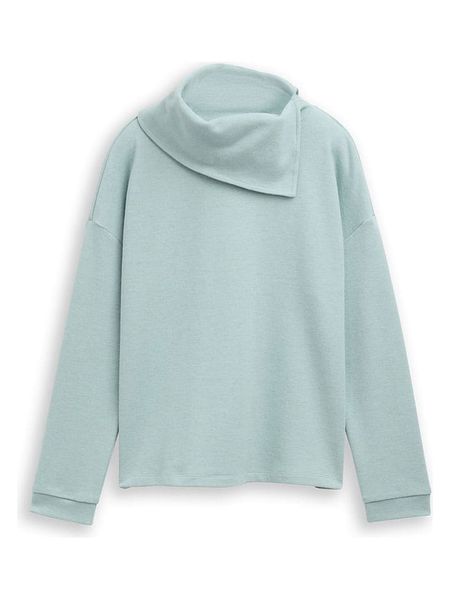 Tom Tailor Bluza w kolorze błękitnym rozmiar: M. Niebieskie bluzy Tom Tailor, m, bez wzorów, bez kaptura. Za 91.95 zł.