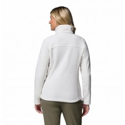 Bluza polarowa turystyczna damska Columbia Fast Trek II. Białe bluzy z polaru Columbia, l, bez wzorów, z polaru, trekkingowe. Za 191.99 zł.