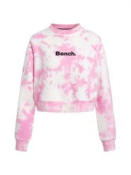 Bench Bluza "Janey" w kolorze różowo-białym rozmiar: 42. Białe bluzy Bench, bez wzorów, z bawełny, bez ramiączek, bez kaptura. Za 79.03 zł.