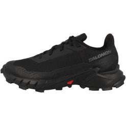 Buty do biegania damskie Salomon Alphacross 5. Czarne buty do biegania Salomon, bez wzorów, z materiału, bez zapięcia, do biegania. Za 544.00 zł.