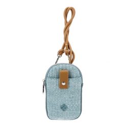 Niebieska Modna Damska Torebka Na Telefon Pepe Moll. Niebieskie torebki klasyczne Pepe Moll, bez wzorów, eleganckie, na ramię, bez dodatków. Za 161.99 zł.