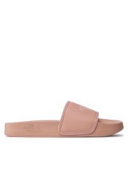 The North Face Klapki Base Camp Slide III NF0A4T2SZ1P1 Różowy. Czerwone klapki The North Face, bez wzorów, z tworzywa sztucznego, sportowe, bez obcasa, bez zapięcia. Za 179.99 zł.