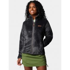 Sweter Damski Columbia Fire Side II Sherpa Fz. Czarne swetry Columbia, xs, bez wzorów, z polaru, sportowe, bez ramiączek. W wyprzedaży za 271.15 zł.